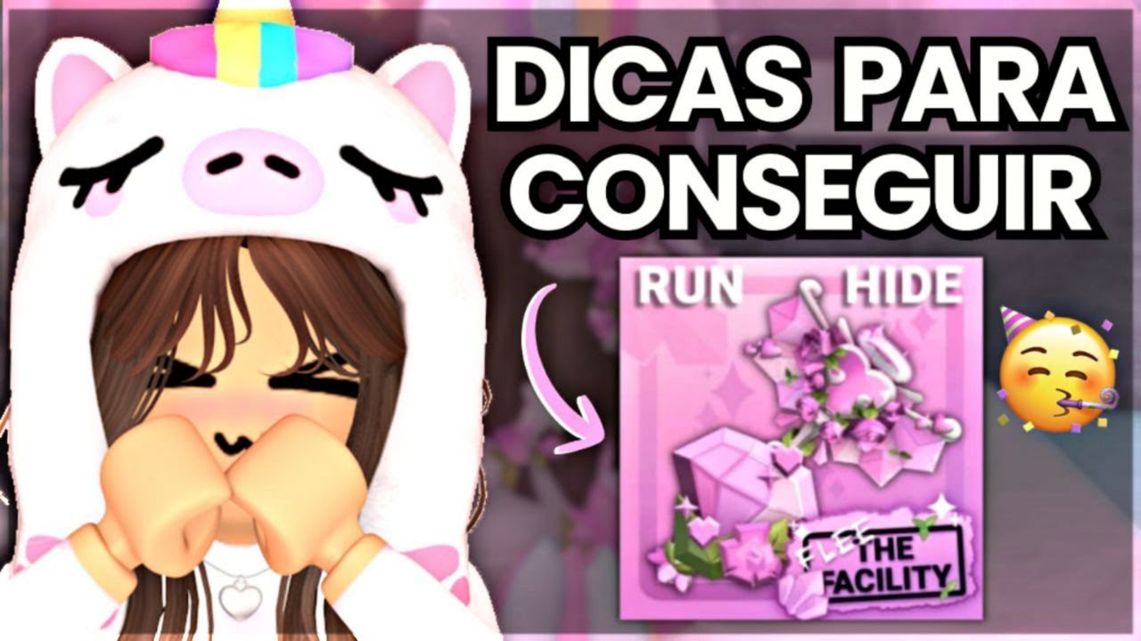 COMO PEGUEI A MARRETA MAIS LINDA DO FLEE THE FACILITY NO ROBLOX (Parceria com Dress To Impress)