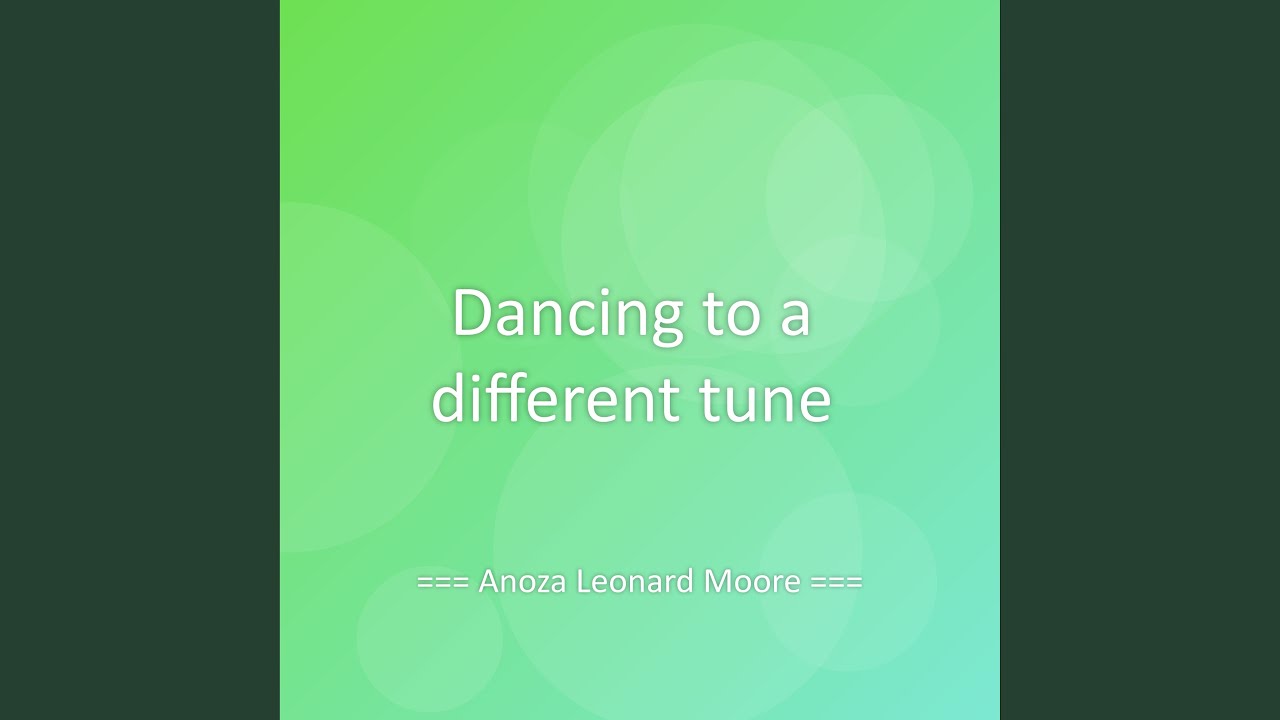 Dancing to a different tune