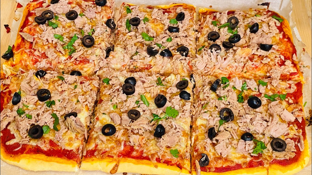 طريقة تحضير البيتزا الايطالية في البيت بطريقة ساهلة و ناجحة /أروع من الجاهزة/pizza fait maison