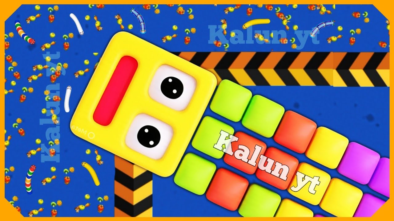 🐍WORMSZONE.IO | Giant Slither Snake Top 01 🏆 | Epic Worms Zone Biggest Snake Gameplay! | Kalun yt