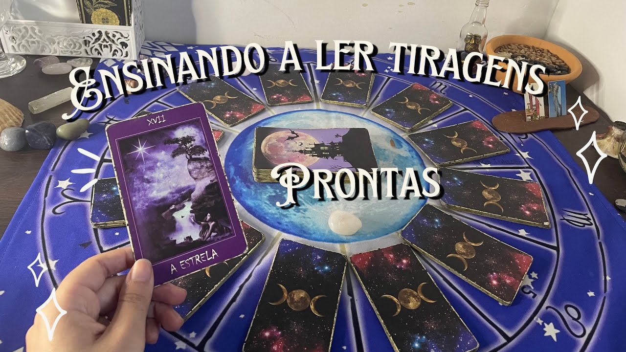 Como interpretar as cartas com tiragens prontas 
