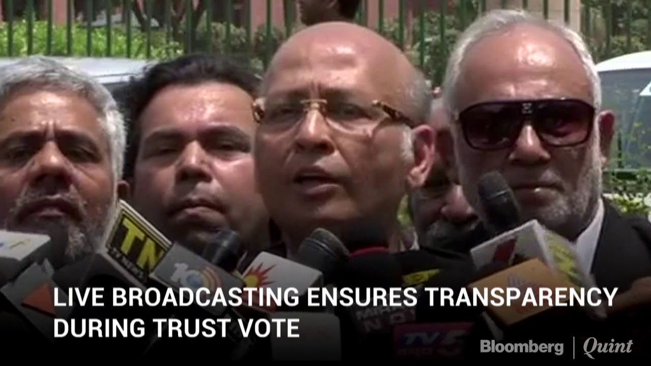 Abhishek Singhvi: Most Important Objective Was To Establish Transparency.