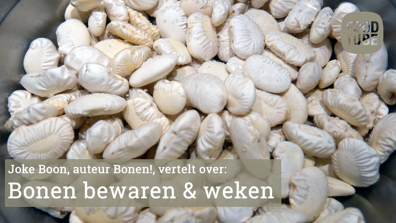 Bonen bewaren en weken