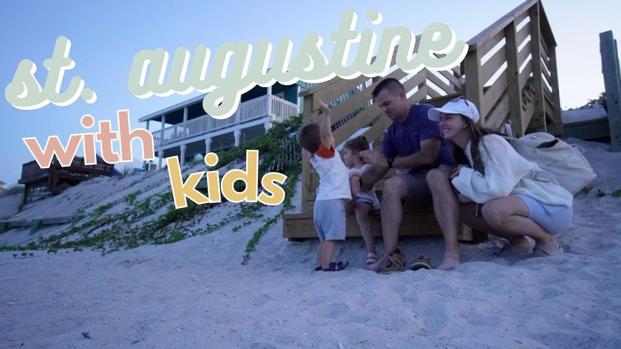 COME TO ST. AUGUSTINE WITH US! ☀️🏴‍☠️ | DOWNTOWN SHOPS, PIRATE TREASURE MUSEUM, FORT, BEACH!
