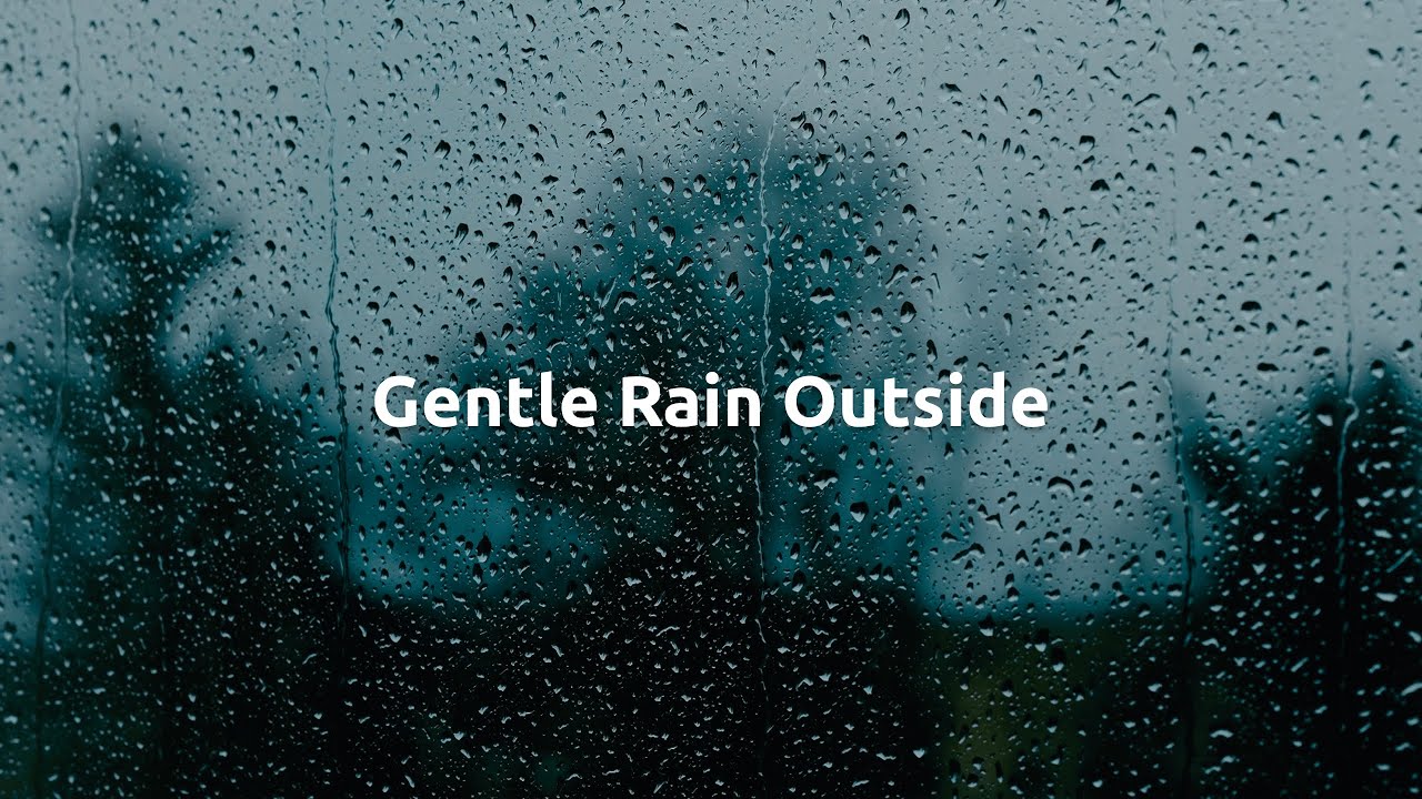 Rain on the Window | Gentle Rain Sounds for Sleep (1 Hour)