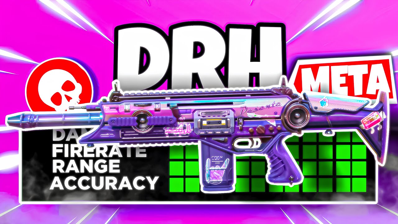 BEST DRH Gunsmith/Loadout | No Recoil Fast ADS | DRH Attachments COD Mobile Season 6