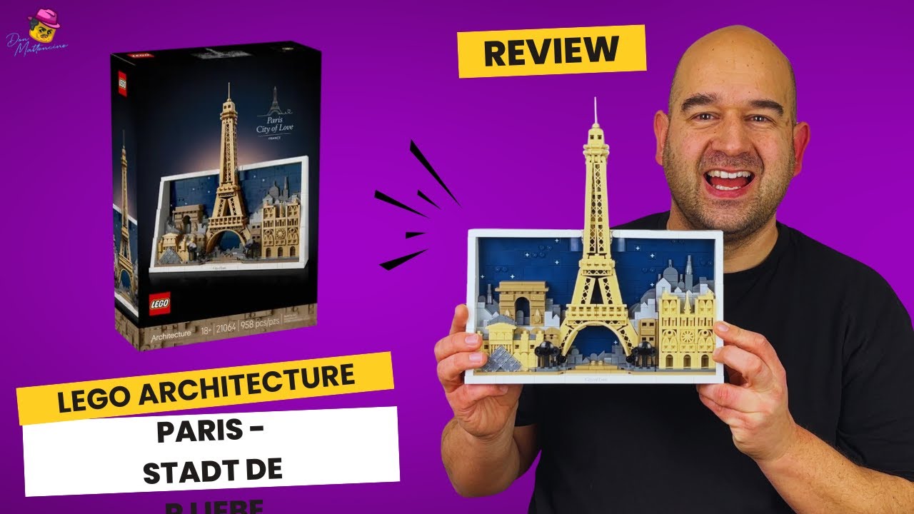 Liebe auf den ersten Blick? LEGO Paris Stadt der Liebe (21064) im Review