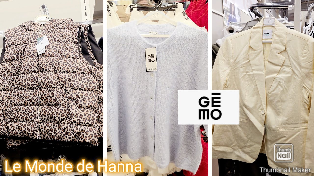 GEMO MODE 13-03 NOUVELLE COLLECTION FEMME GRANDES TAILLES 