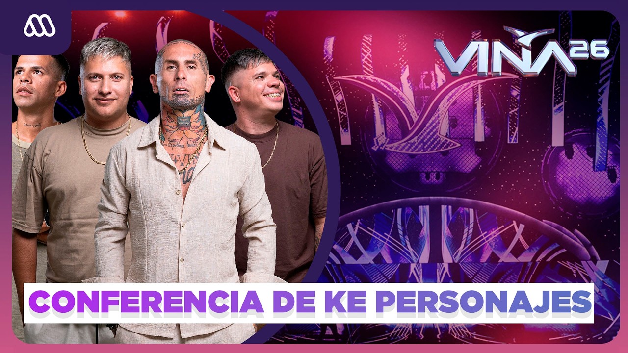 La banda Ke Personajes da conferencia previo a debut en el Festival 2026