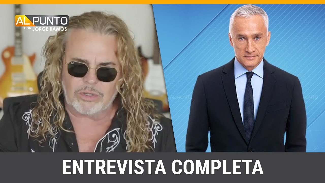 Jorge Ramos entrevista a Fher Olvera, de Maná, sobre su postura política y la polémica con Nicky Jam