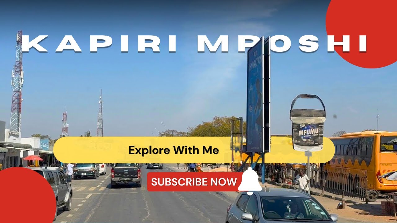Beautiful Kapiri Mposhi | Central Province Zambia 🇿🇲: A Drive through