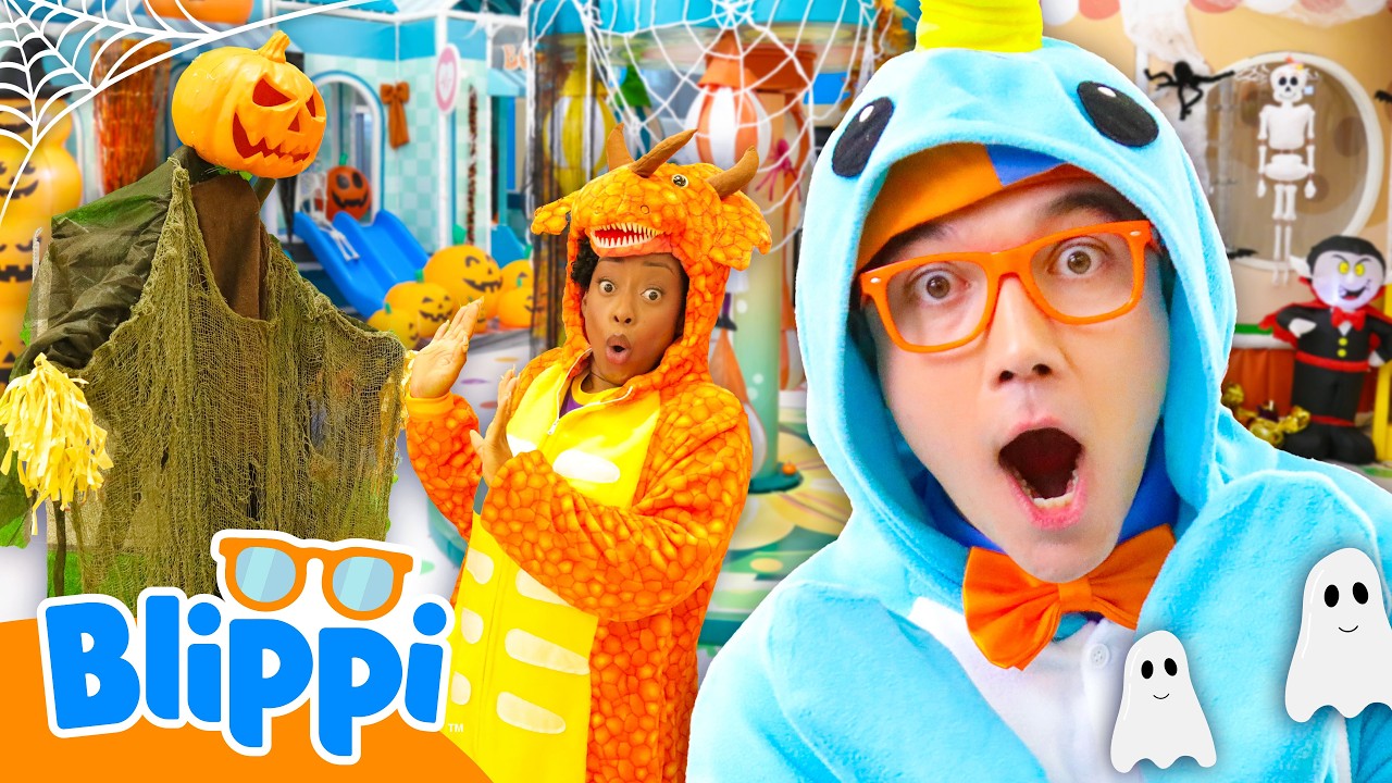 Blippi Gets Ready for Halloween! 🎃