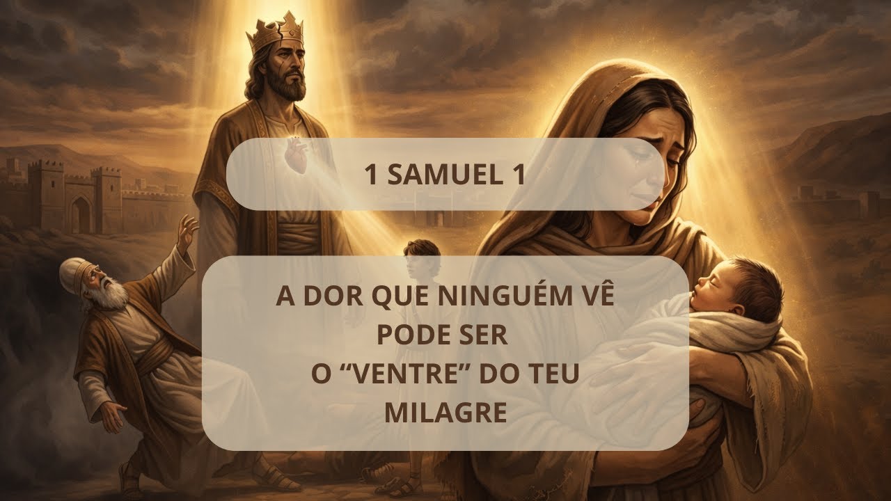LIVE | 1 Samuel 1 | A dor que ninguém vê pode ser o 