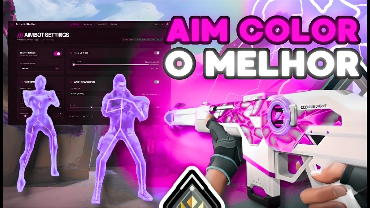 O MELHOR AIM COLOR VALORANT