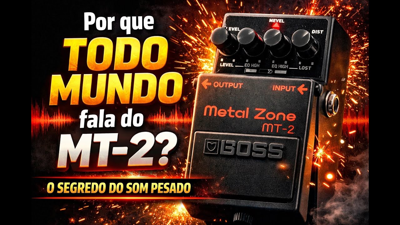 Boss MT-2 Metal Zone: amado ou odiado? Por que vende tanto! História completa