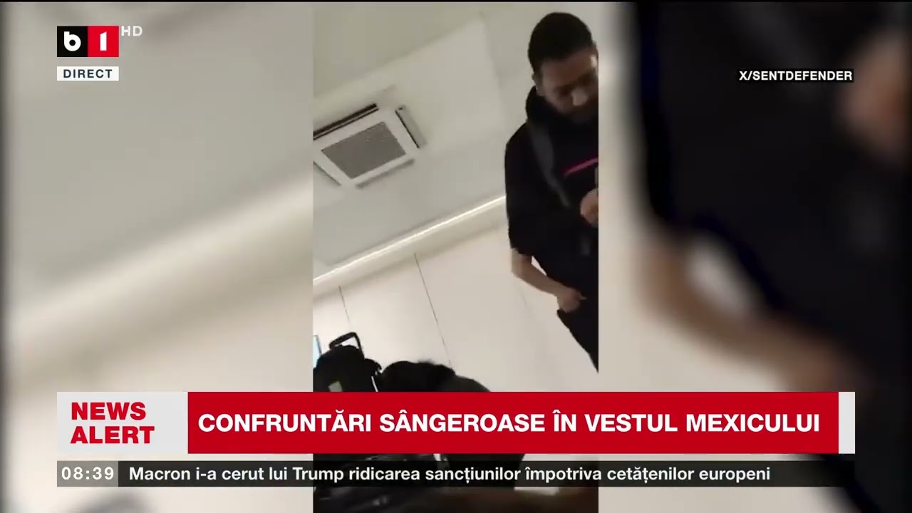 MEXICUL FIERBE DUPĂ UCIDEREA LUI EL MENCHO_Știri B1TV_23 febr. 2026