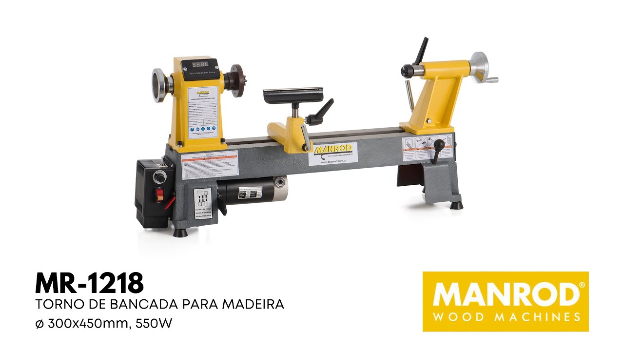 TORNO DE BANCADA PARA MADEIRA &oslash; 305X457mm MR-1218