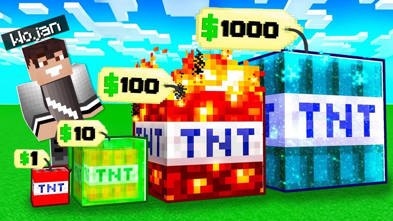 TESTUJE TNT ŻYWIOŁÓW w Minecraft!