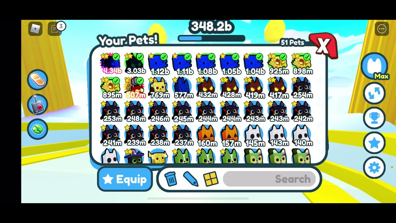 Best way to get candy coins pet sim x