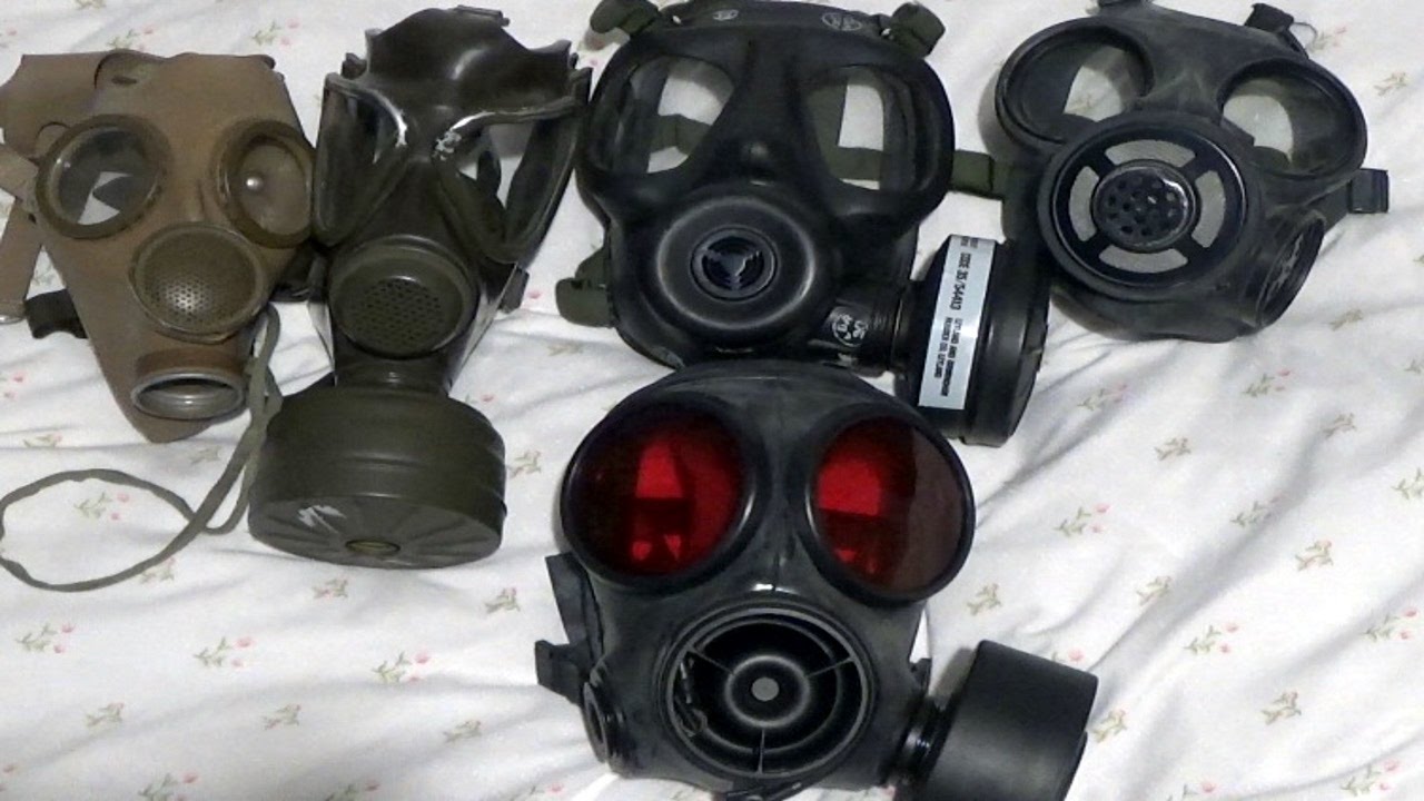 NATO Cold War Gas Masks