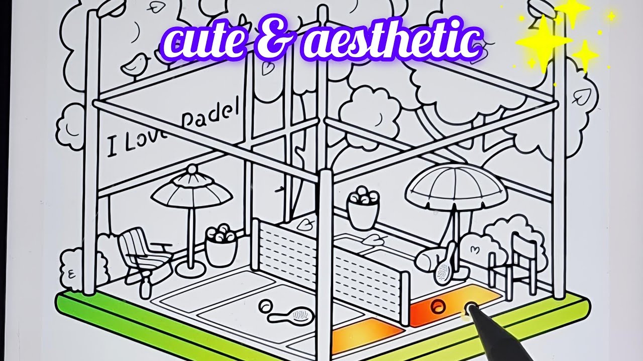 Relaxing ASMR Coloring on iPad ✨ Calm Your Mind | No Music