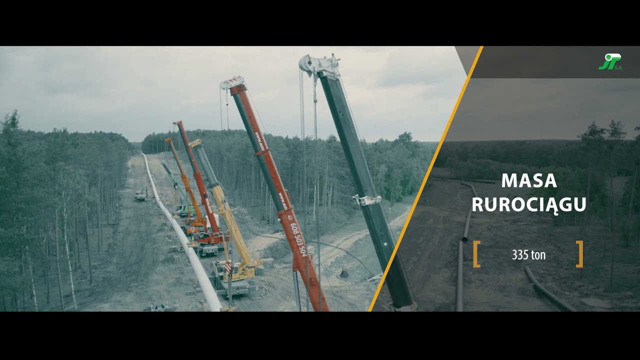 Przewiert HDD pod rzeką Obra | Gazociąg DN1000 | Projekt Baltic Pipe