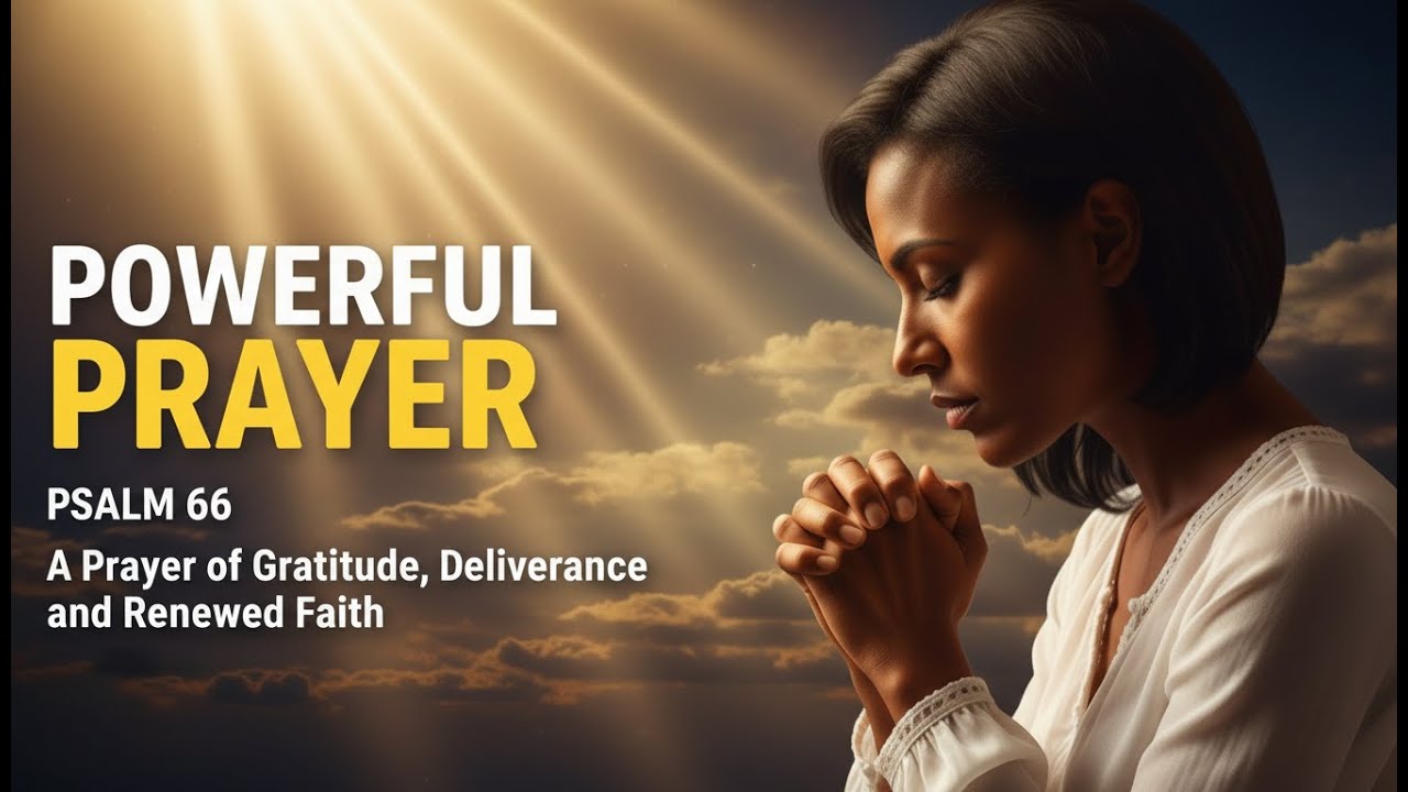 POWERFUL PRAYER | PSALM 66 | A Prayer of Gratitude, Deliverance, and Renewed Faith