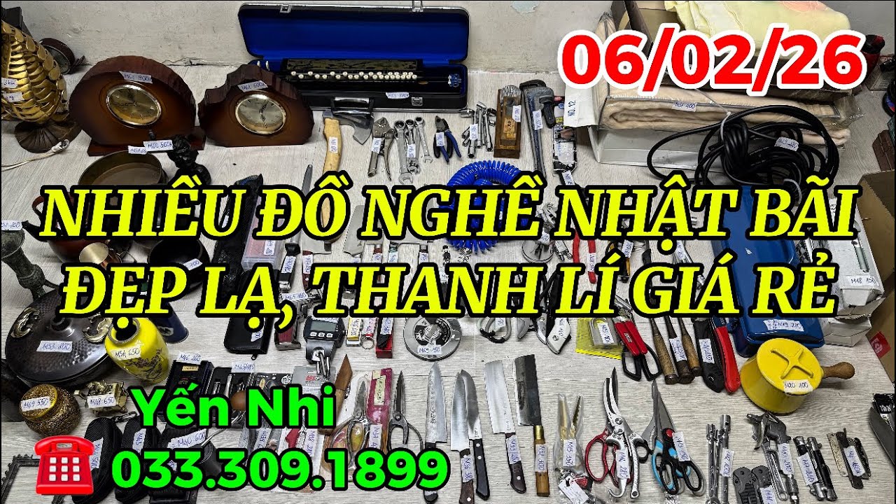 🟡🟡🟡CLIP 297,MÃ M,CHUÔNG ĐỒNG, ĐỒNG HỒ,CHĂN NHẬT,KÉO BONSAI,DAO BẾP,DÂY HƠI,TÚI NGỦ... ☎️0333091899