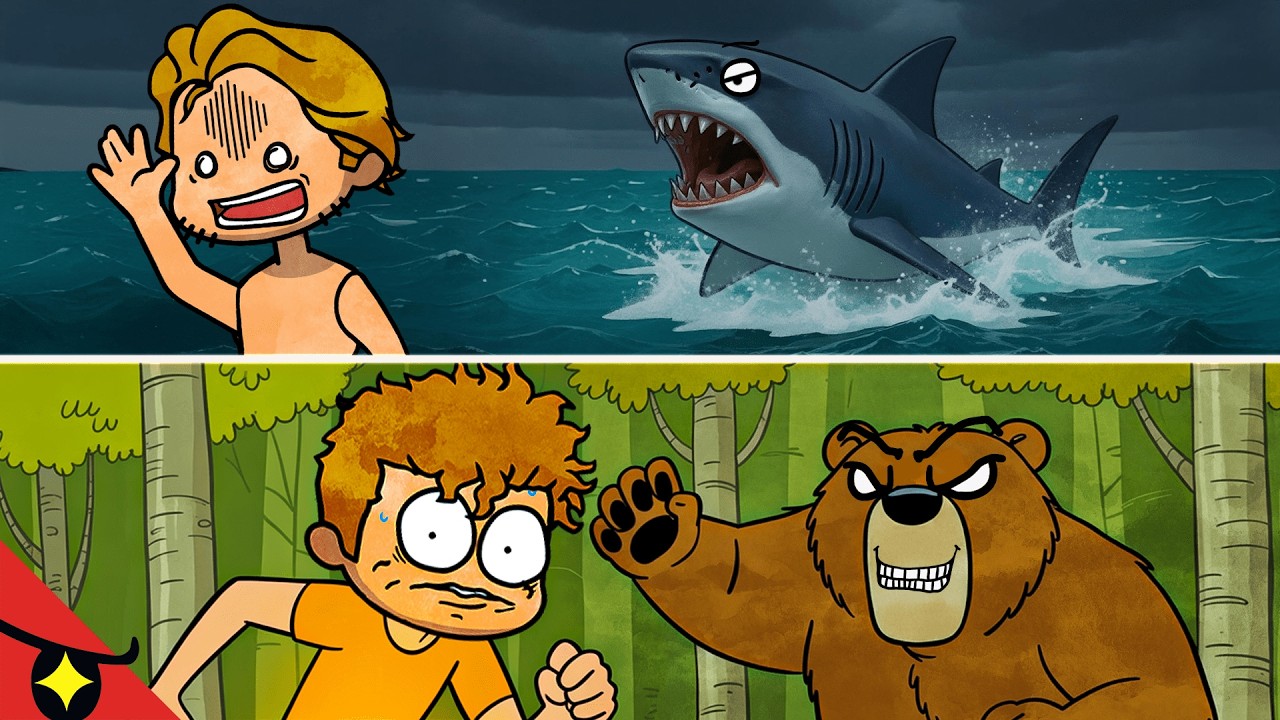 SURVIVRE à ces attaques d’ANIMAUX SAUVAGES 🐻