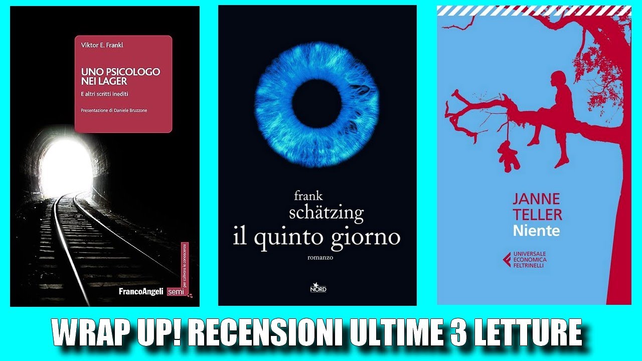 WRAP UP!  RECENSIONI ULTIME LETTURE (Tra lager, abissi marini e adolescenti disturbanti)