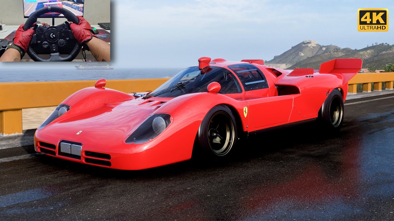 Ferrari 512 S - Forza Horizon 5 | Logitech G923 Steering Wheel [4K]
