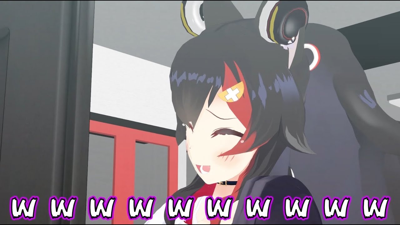 不意打ちでゲラる大神ミオ