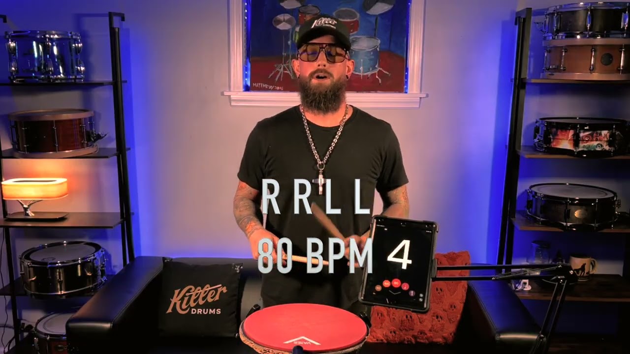 KILLER DRUMS METHOD - PAD WORKOUT EXERCISES 1