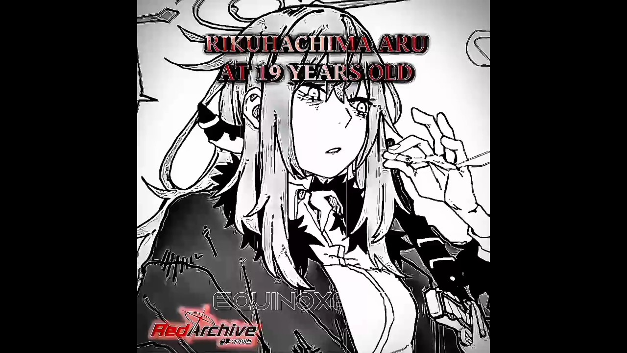 | Rikuhachima Aru: Age 16 vs Age 19 (Blue Archive Edit) | #edit #bluearchive #bluearchiveglobal #fyp