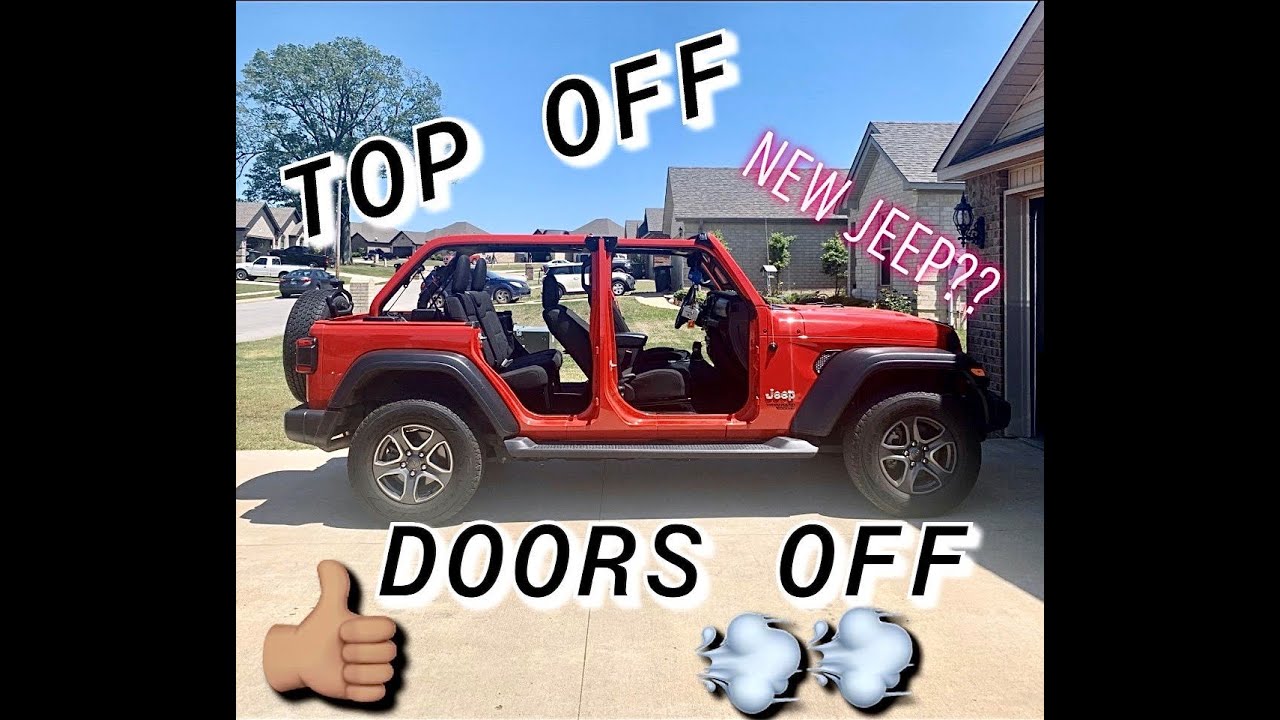 How to Take the Hard Top and Doors Off Your Jeep Wrangler