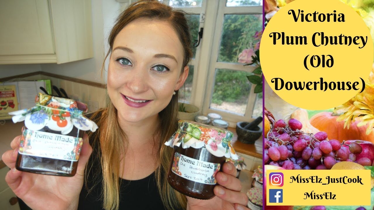 Victoria Plum Chutney  (DELIA SMITH'S Old Dowerhouse)