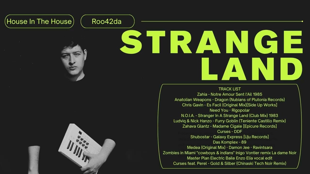 Indie Dance I Cosmic Disco l Italo Disco l Strange Land - Roo42da DJ Set