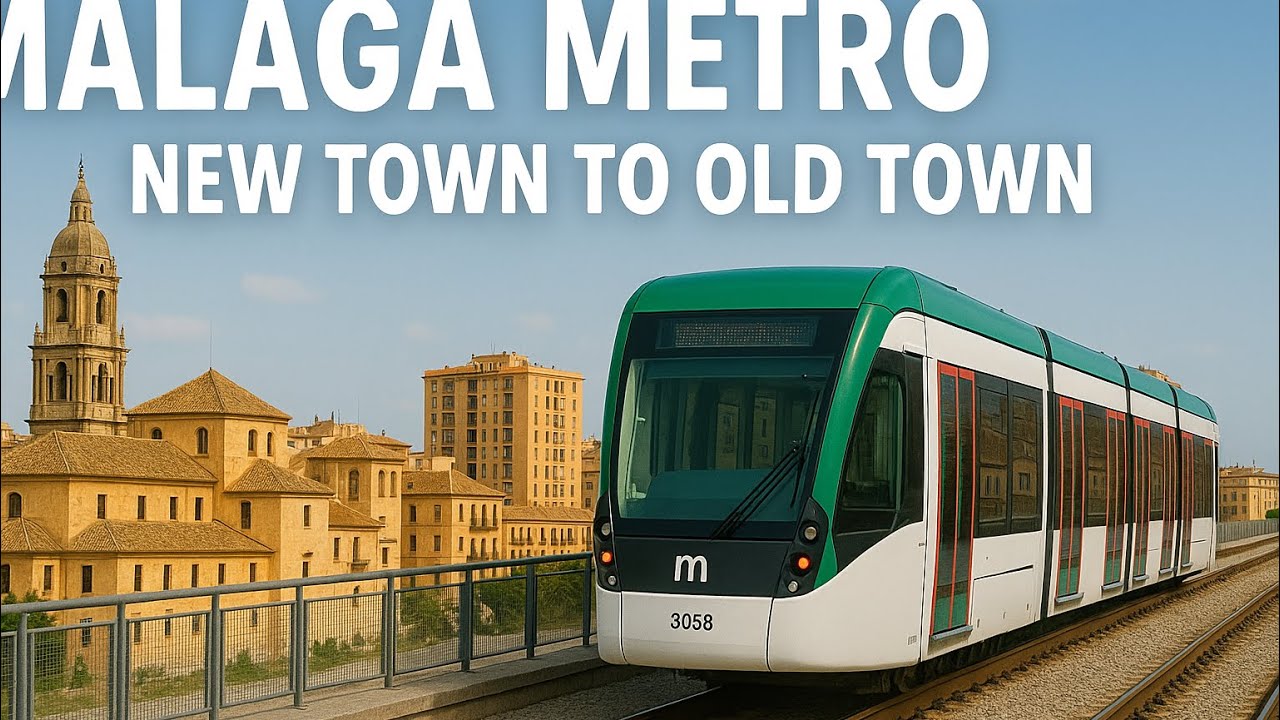 Malaga Metro From The New Town To The Old Town  And A Bit Of The Old Town
