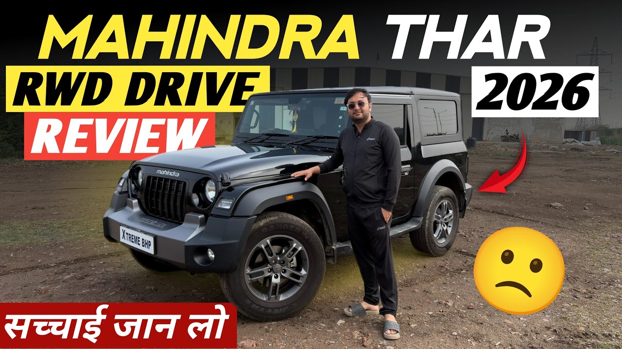 2026 Mahindra Thar RWD LX Diesel Drive Review | Performance, Mileage & Driving Experience
