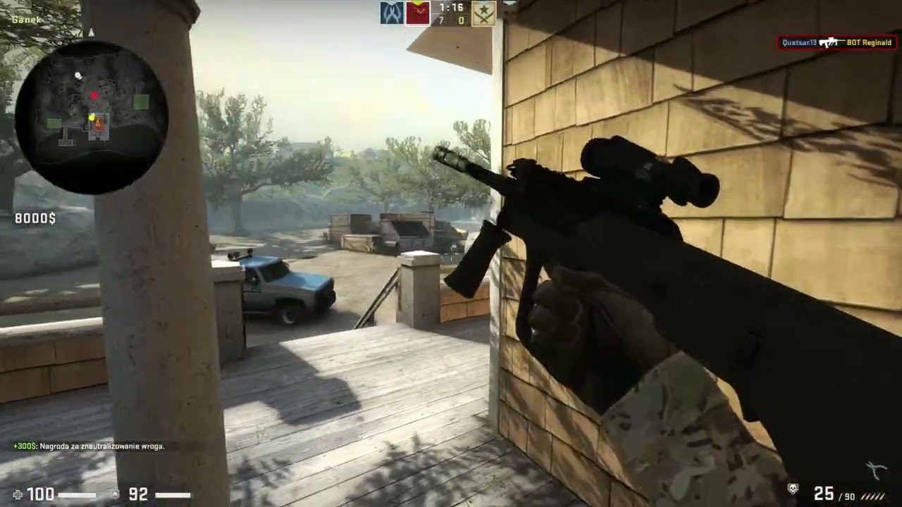 CS:GO gameplay (#3) Skrzydłowy Lake i Dust