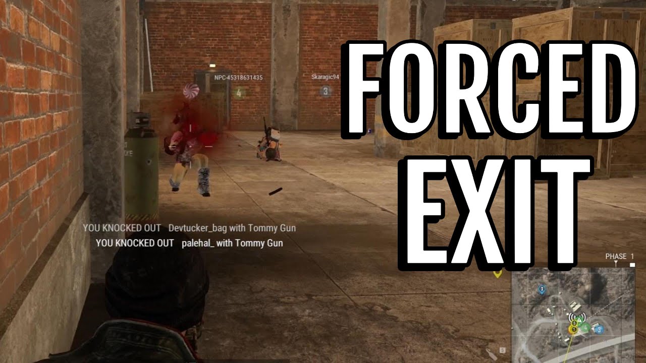 Warehouse ambush after teammate Revival