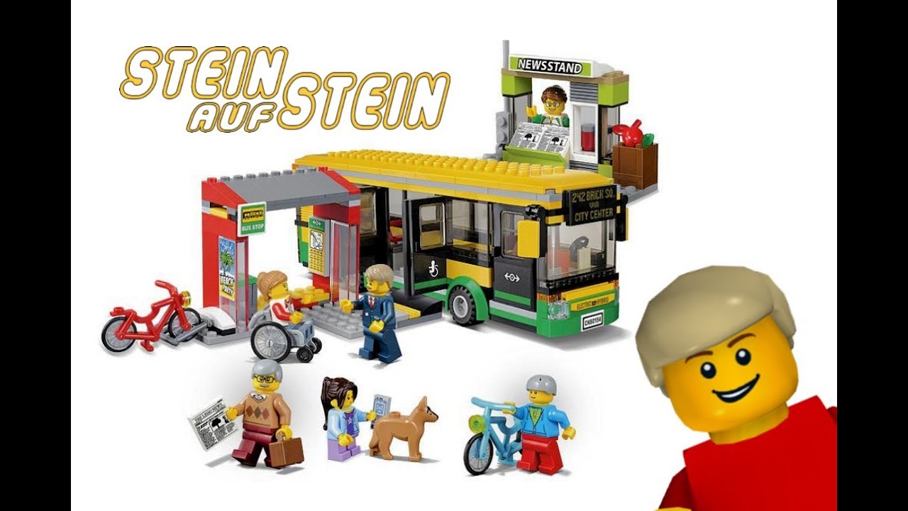 LEGO City Busbahnhof (Set 60154) - LEGO Speed build