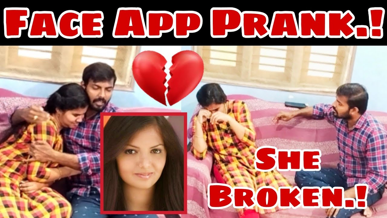 Face App Prank On Wife#DeepuKuttyPrank l Mr.Platform -Vlogs