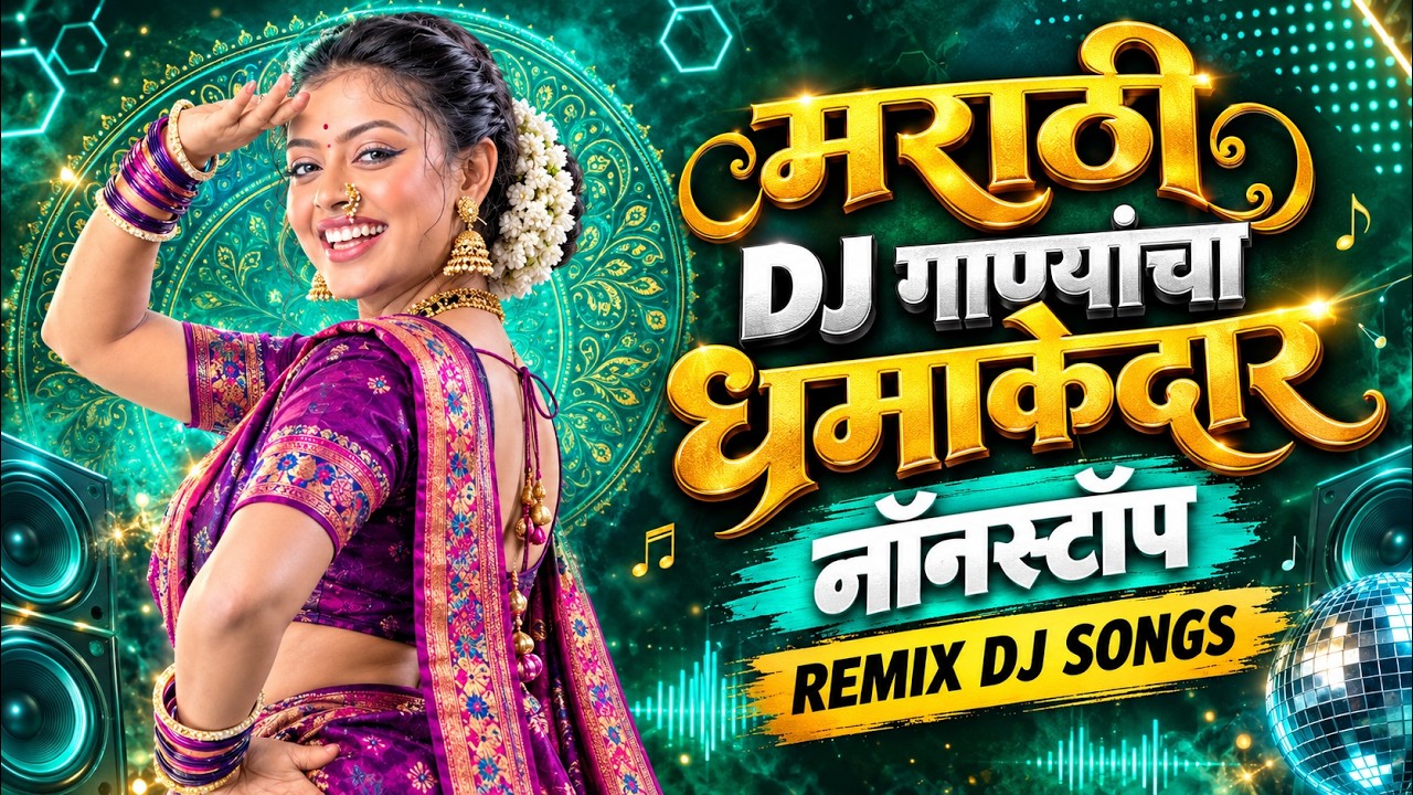 मराठी DJ गाण्यांचा धमाकेदार नॉनस्टॉप 🔥 | Marathi DJ Nonstop Songs 2026 | Remix DJ Songs
