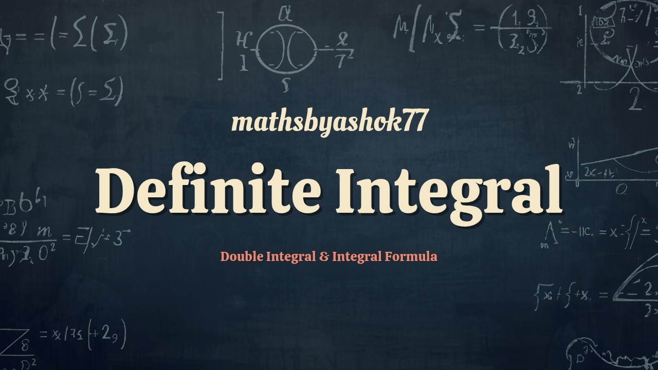 DIRICHLETS INTEGRAL FOR ENGINEERING, CSIR net, DEFINITE INTEGRATION, Mathsbyashok77