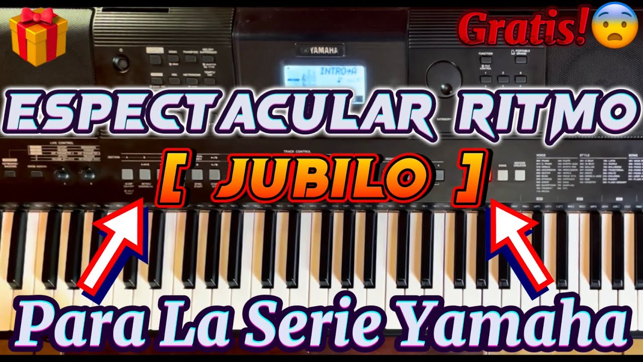 Ritmo ''Jubilo'' Para La Serie De Yamaha Totalmente Gratis!