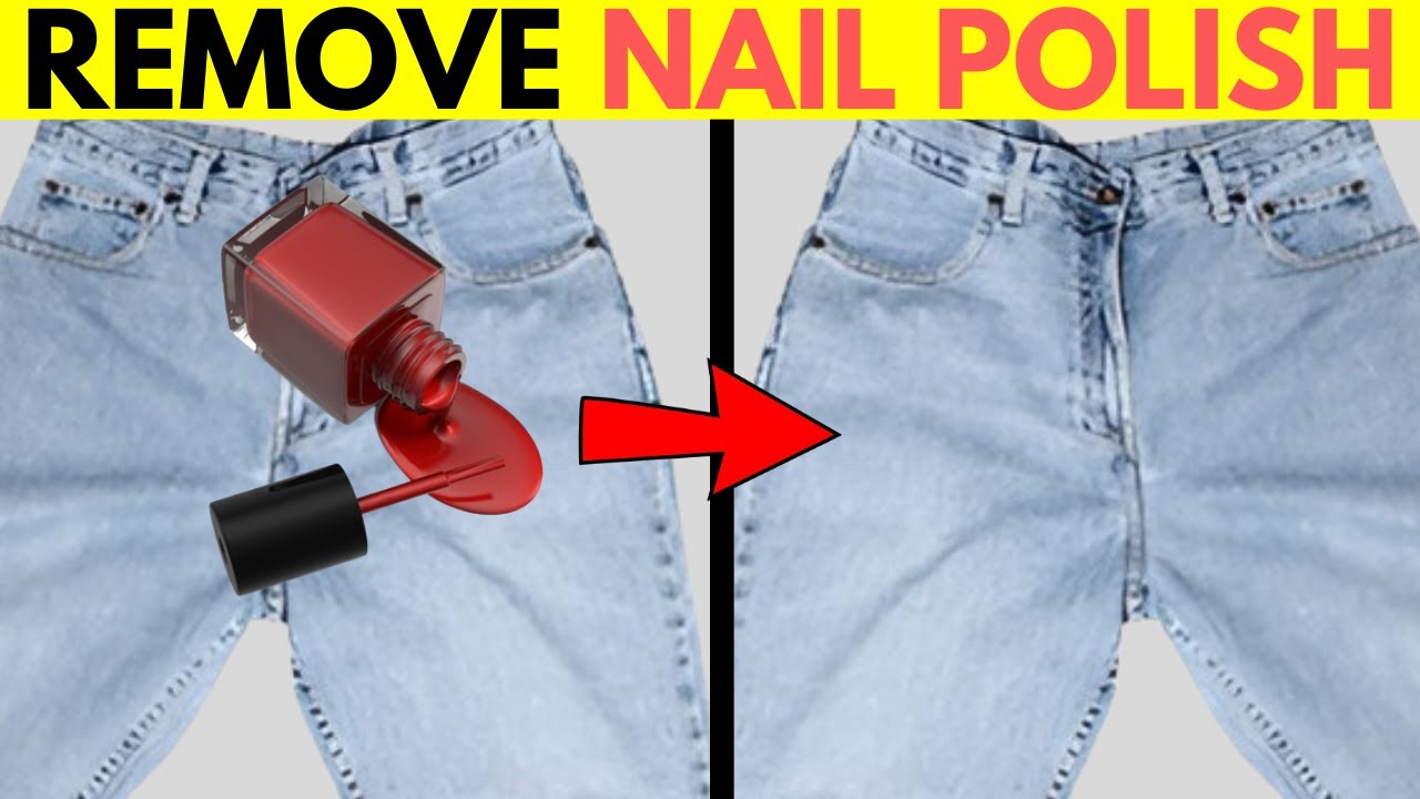 How to Remove Nail Polish from Jeans Using Toothpaste and Baking Soda