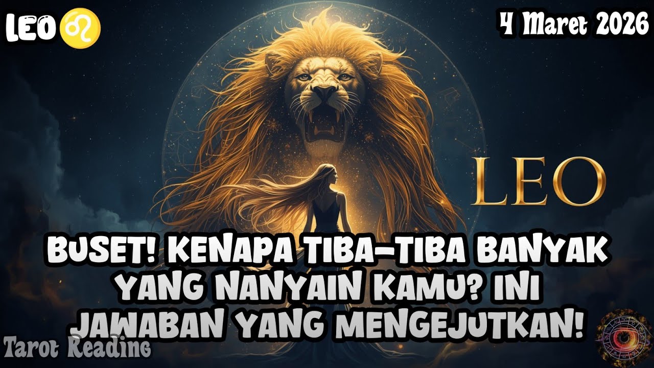 Leo♌ Buset! Kenapa Tiba-tiba Banyak Yang Nanyain Kamu? Ini Mengejutkan Hari Ini - Mata Zodiak