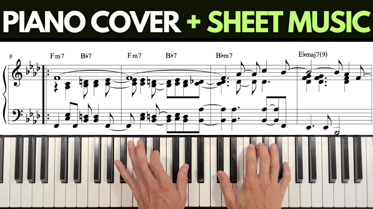 Mas que nada - Bossa Nova [Piano COVER + SHEET music]
