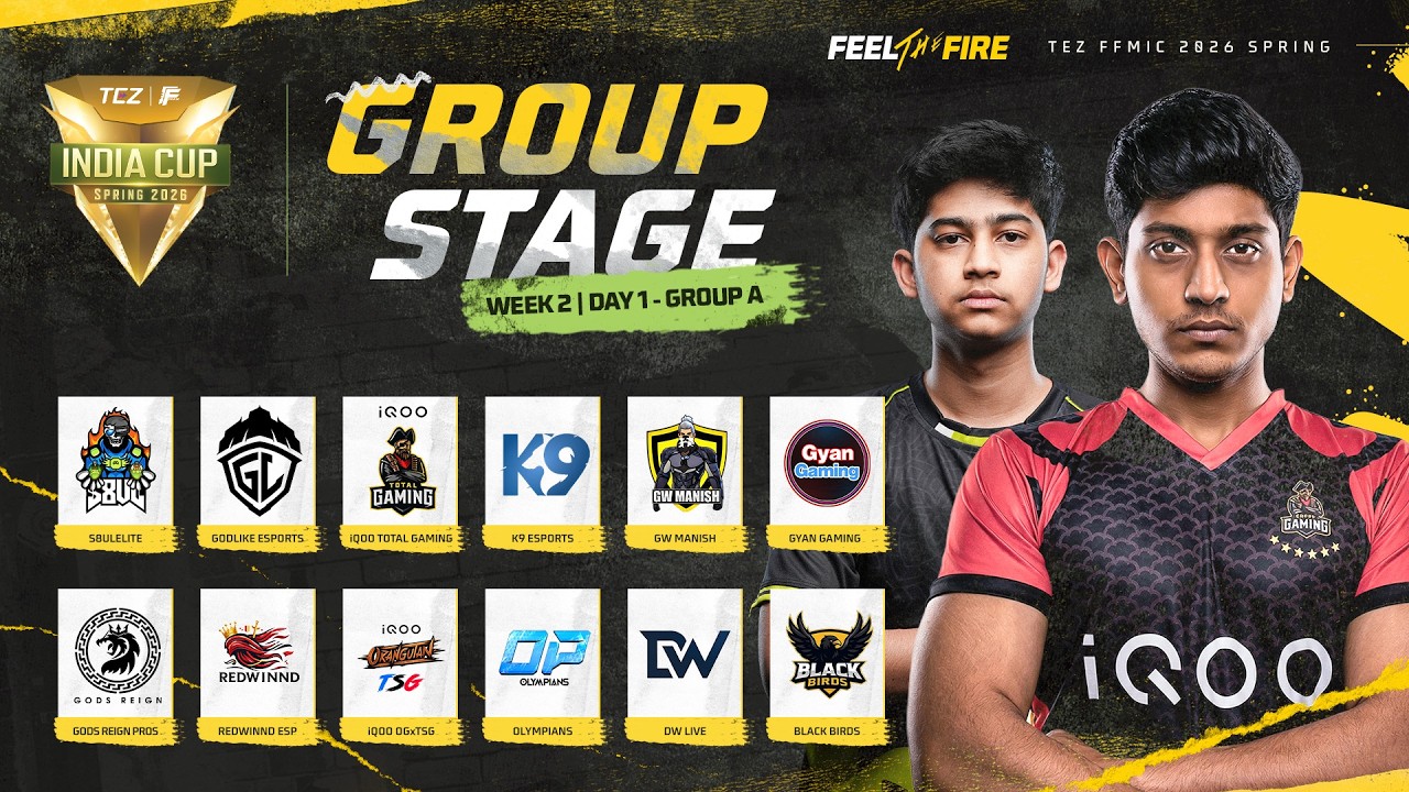 🔴 [EN] TEZ FFMIC 2026 Spring | Group Stage - Week 2 | Day 1 | Group A